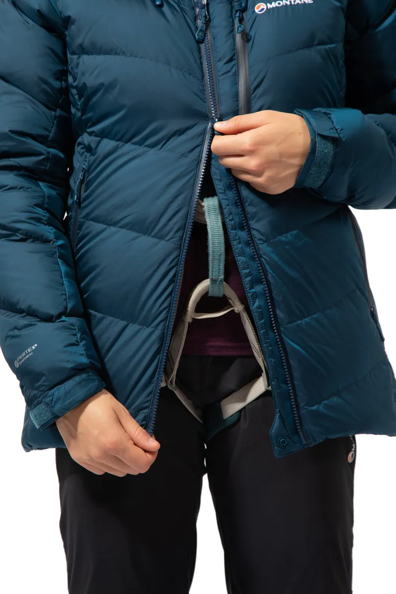 Montane Womens Resolute Down Jacket - Narwhal Blue-8